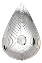 Crystal Mirror Teardrop - Large Wind Spinner