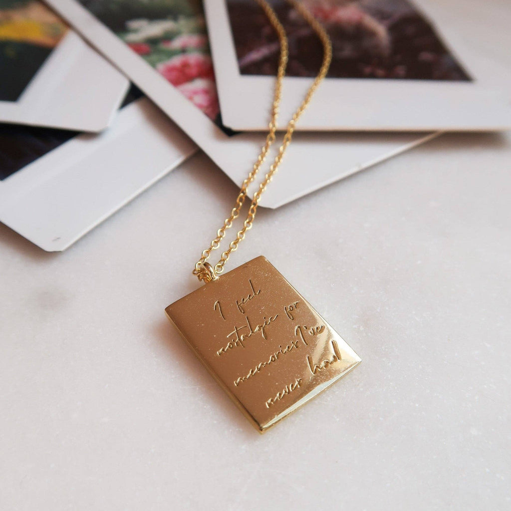 Memory Lane Polaroid Necklace