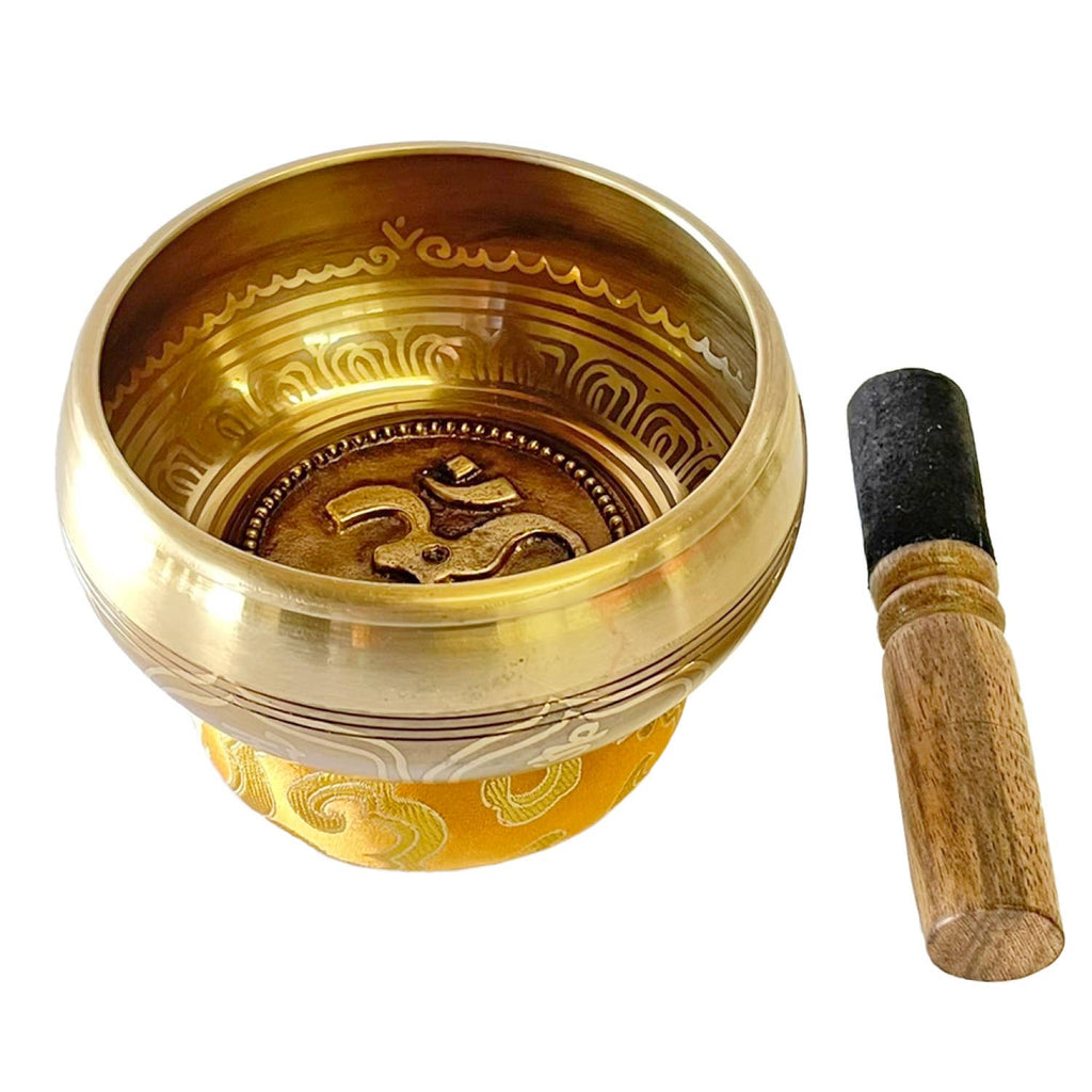 Mantra Om Symbol Singing Bowl: 4