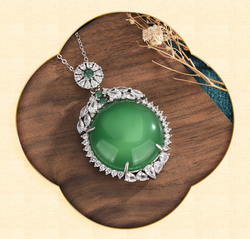 Jade Eye Necklace