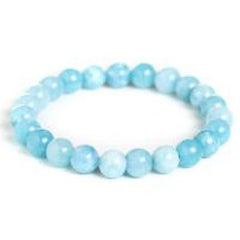 Aquamarine 6mm Bracelet