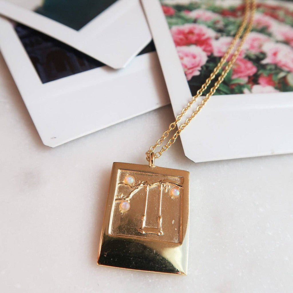 Memory Lane Polaroid Necklace