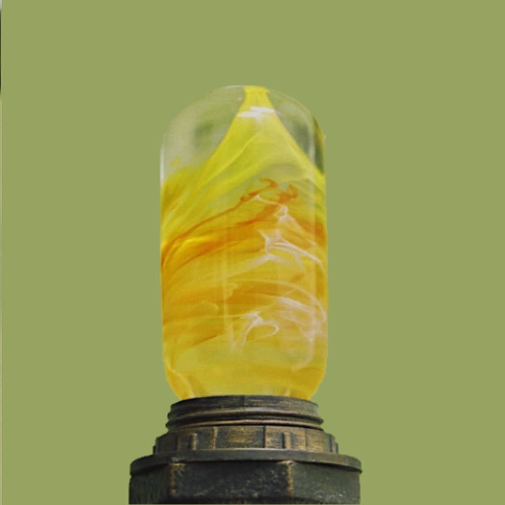 EP LIGHT Handmade Resin Monsoon Led Bulb: Bulb Only