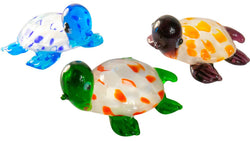 Glass Turtle Assorted Mini