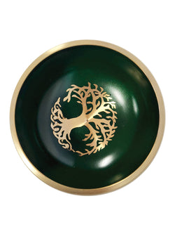 Green Tree of Life Singing Bowl: 3