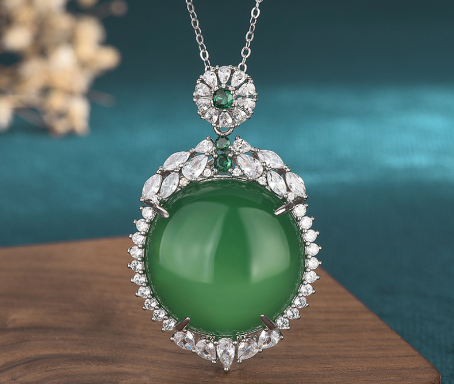 Jade Eye Necklace