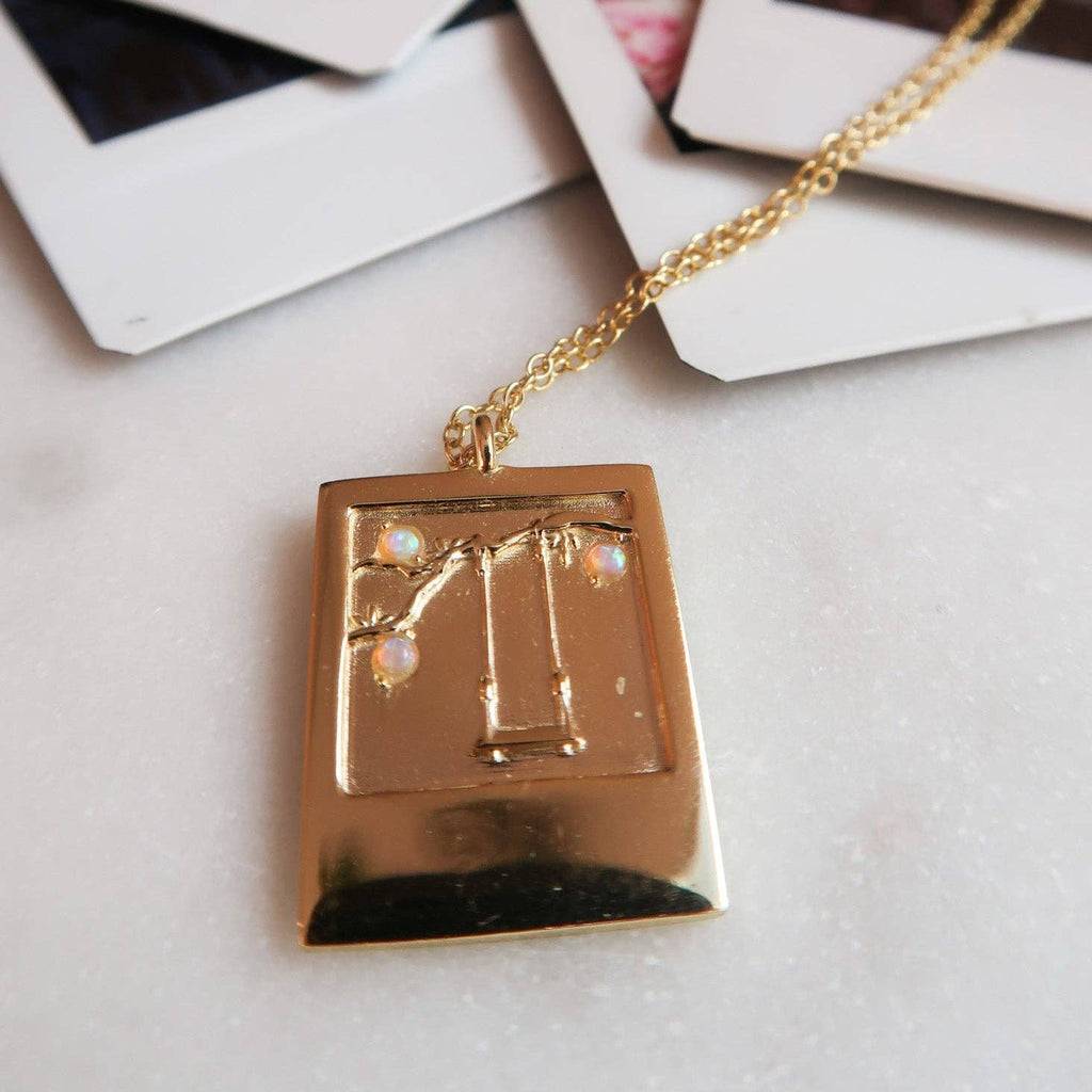 Memory Lane Polaroid Necklace