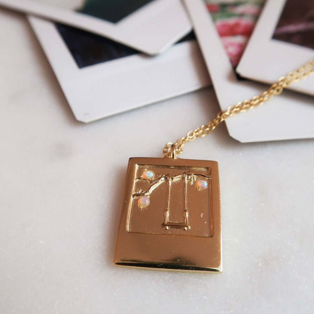 Memory Lane Polaroid Necklace