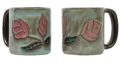 Mara Stoneware Rose Mug