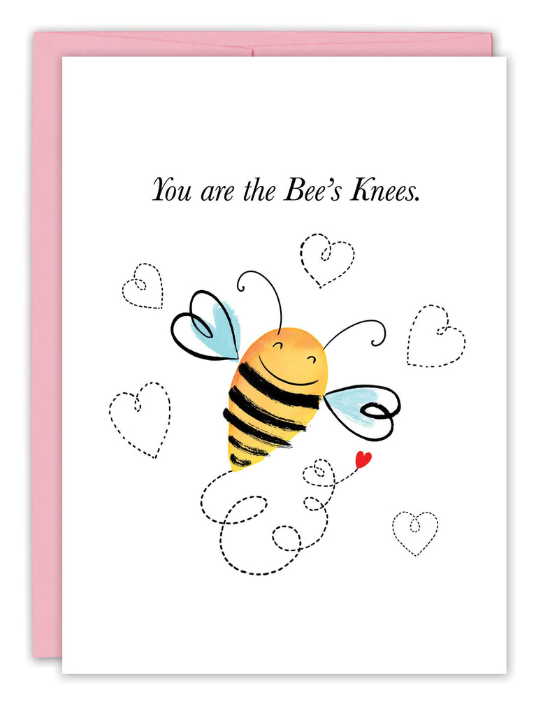 Bee's Knees Valentine's Day Card