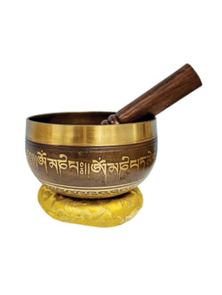 Mantra Singing Bowl: L- 5.5