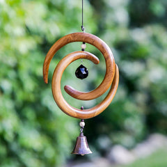 Sun Catcher Chime - Spinning Spiral