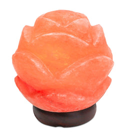 Lotus Flower Globe Shape Salt Lamp 6