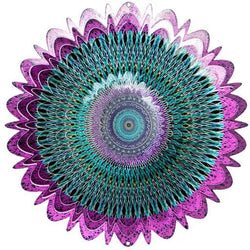 Galactic Mandala Wind Spinner - Large