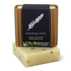 Organic Shea Butter Soap: Rosemary Mint