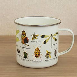 Insects Enamel Mug