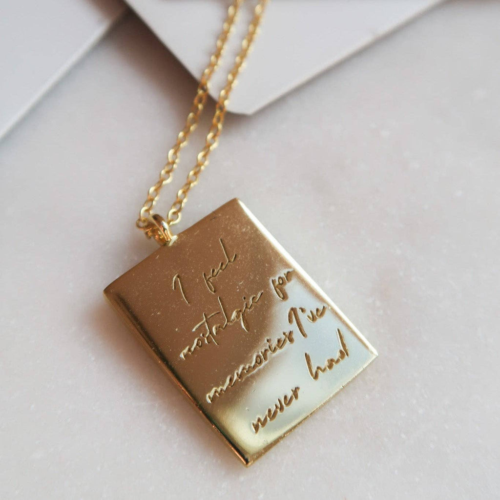 Memory Lane Polaroid Necklace