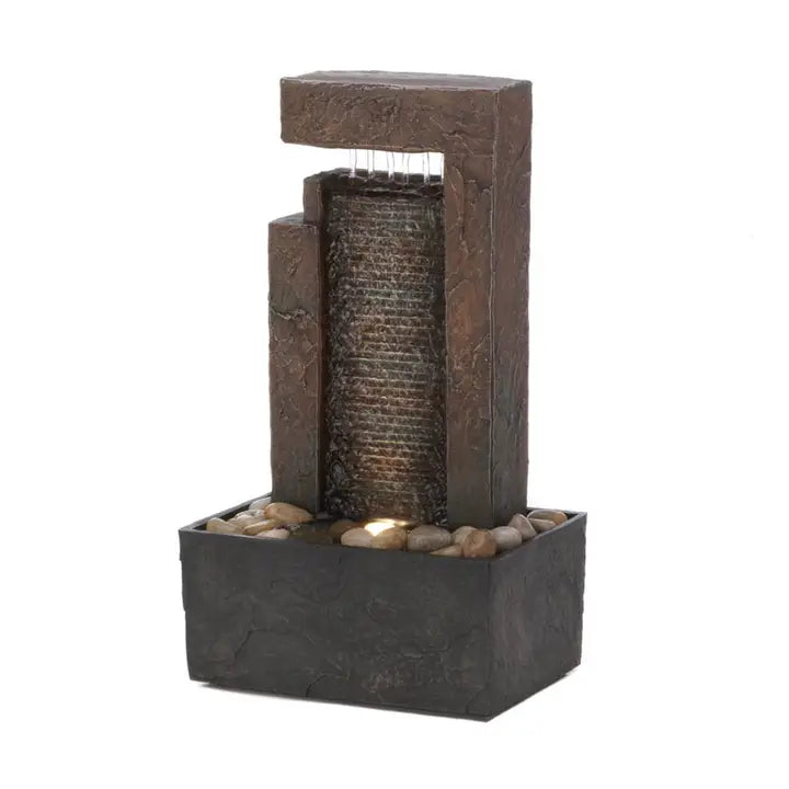 Zen Fountain with Pump - Decorative Tabletop Object