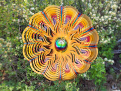 Gazing Sun - Large Wind Spinner