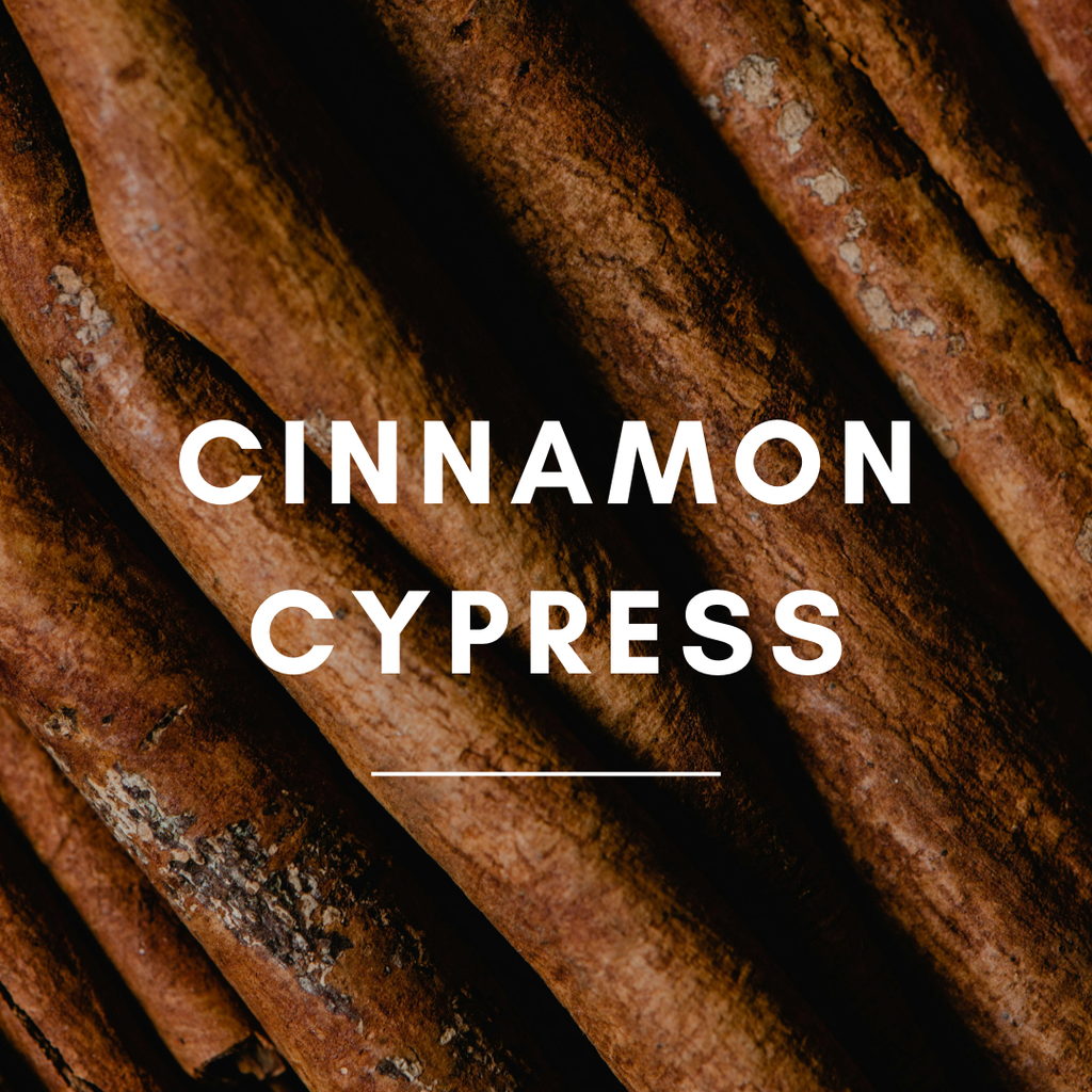 Cinnamon Cypress Aromatherapy Filled Candle