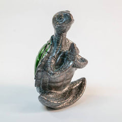 Green Meditating Turtle