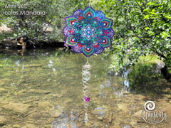 Lotus Mandala - Mini Set Wind Spinner