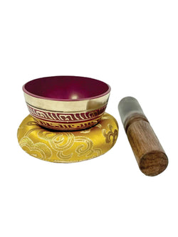 Om Mantra Singing Bowl : Medium (4