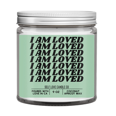 I Am Loved - Self Love Inspirational Candles