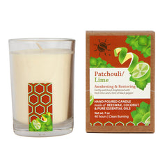 Patchouli Lime Aromatherapy Filled Candle