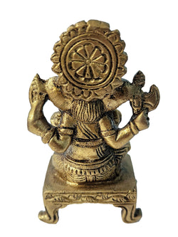 Ganesh Brass Statue: 3