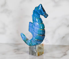 Marble Seahorse Colored 5