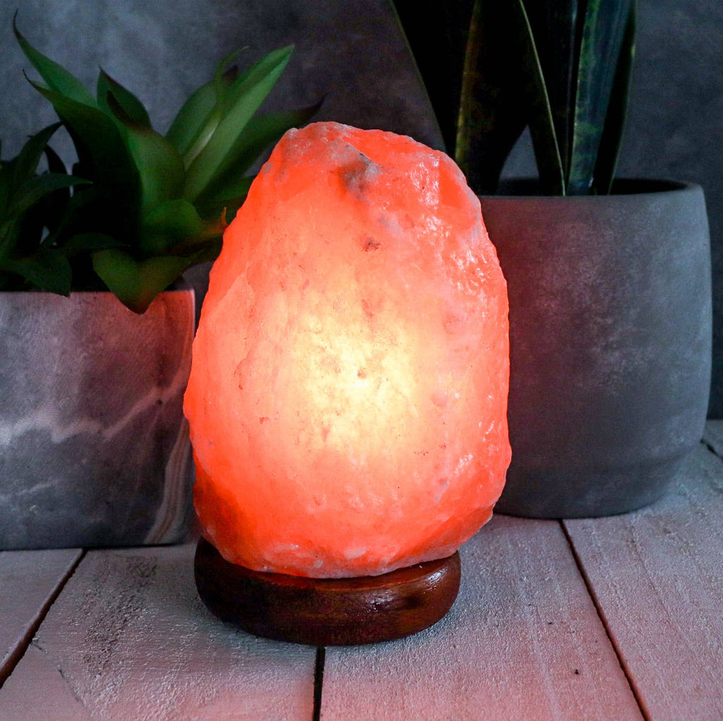 Natural PINK Himalayan Salt Lamp - 3-5 Lbs