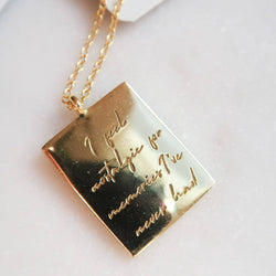 Memory Lane Polaroid Necklace