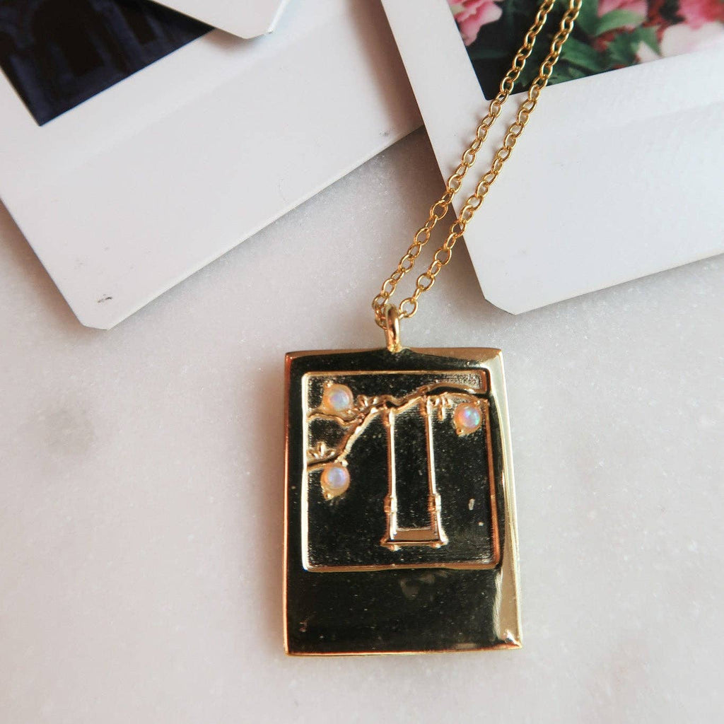 Memory Lane Polaroid Necklace