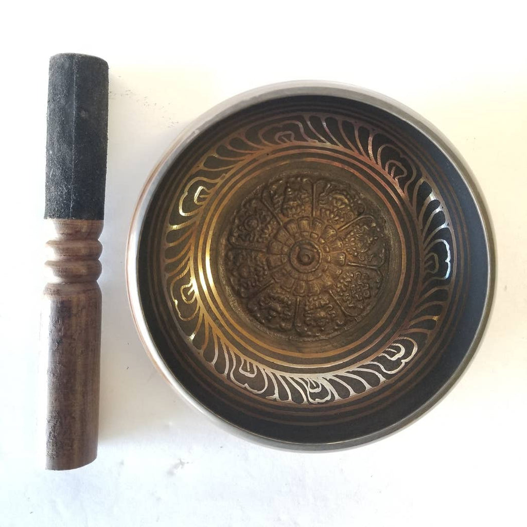 Singing Bowl With Engraved Inside: 5