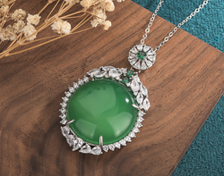 Jade Eye Necklace