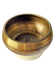 Mantra Singing Bowl Buddha Eyes: L- 4.5