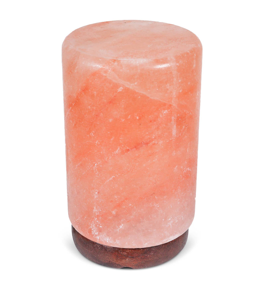 Himalayan Salt Cylinder Shape Lamp 8