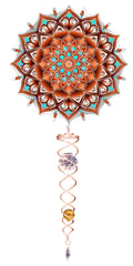 Copper Mandala - Mini Set Wind Spinner