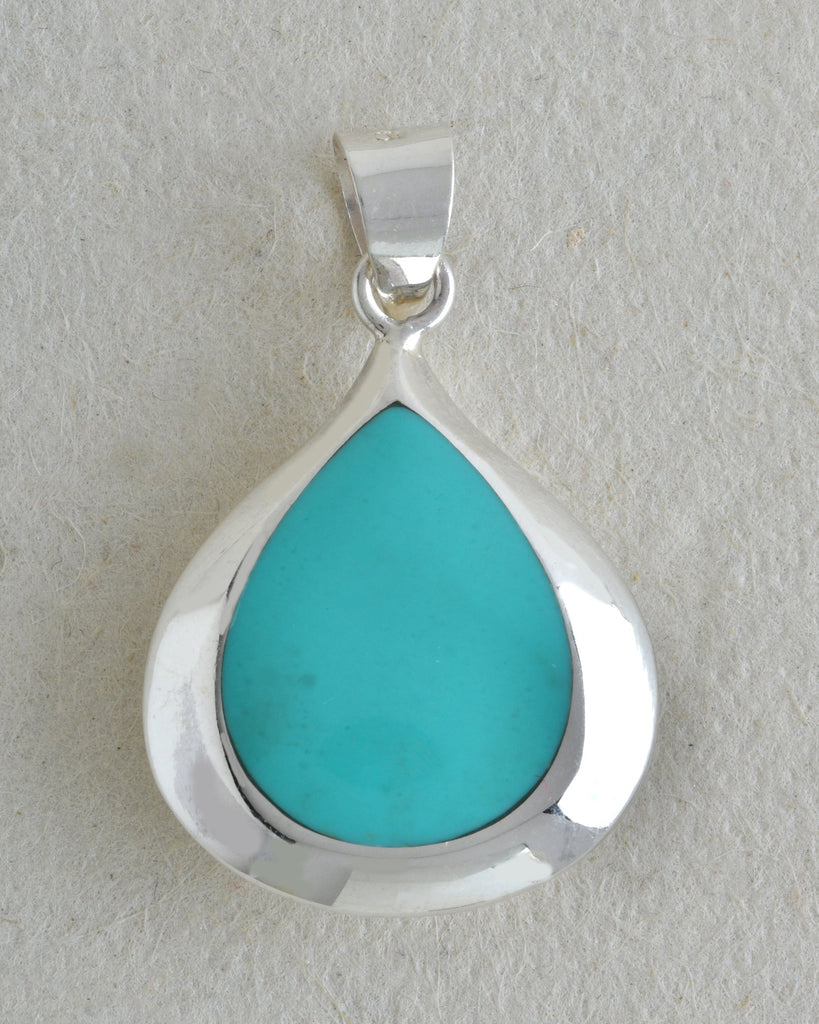 Double Sided Tear Drop Pendant