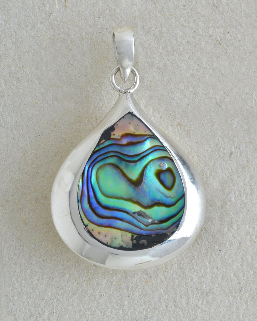 Double Sided Tear Drop Pendant