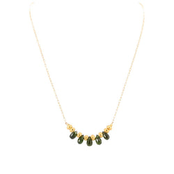 Green Chrome Diopside Necklace