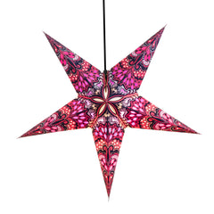 Om Paper Star Lantern - Purple India